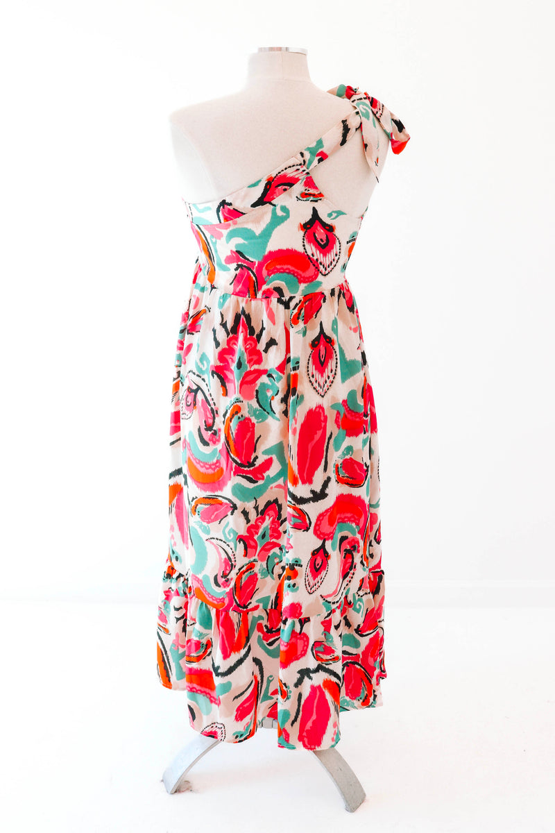 Smile More Midi Dress - Multi – The Impeccable Pig