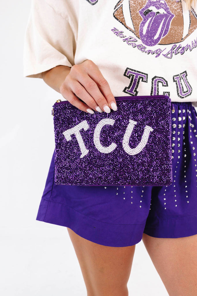 Beaded Bag Strap - LSU – The Impeccable Pig